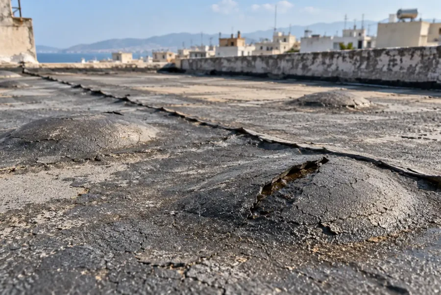 Παλιά Μόνωση Ταράτσας - Θεσσαλονίκη Χαλκιδική