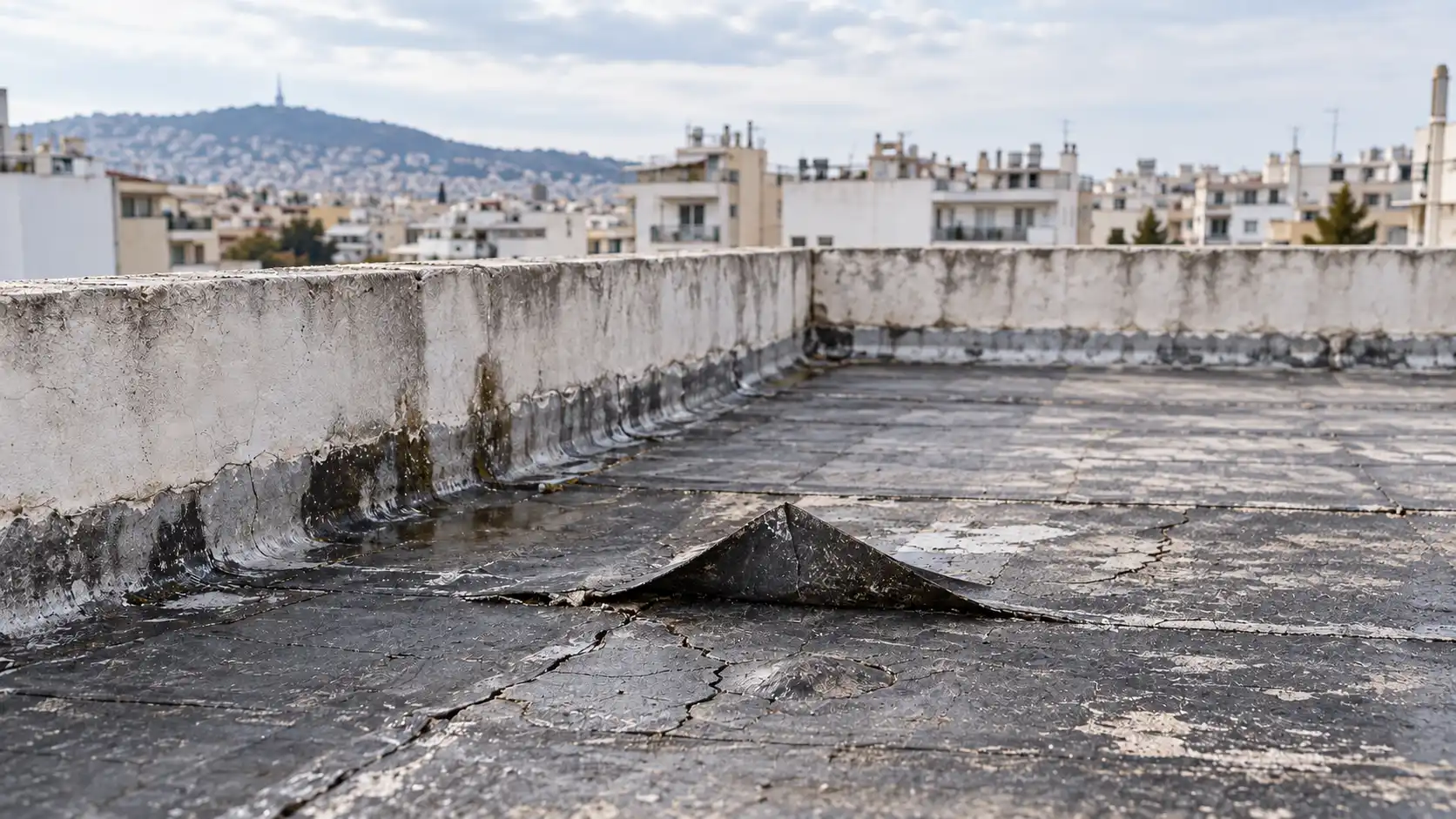 Παλιά Μόνωση Ταράτσας - Θεσσαλονίκη Χαλκιδική